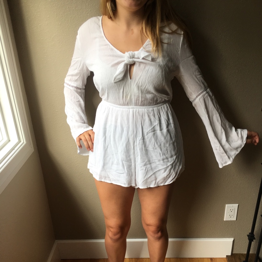 White Romper